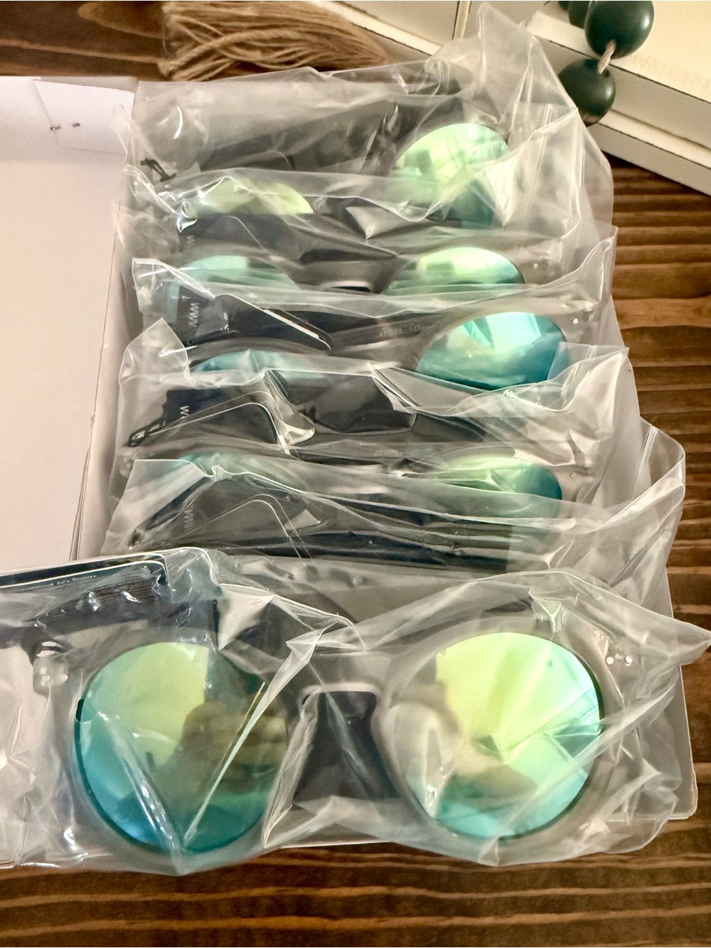 Forever 21 β7 PACKβ gray Sunglasses with Mirrored Lenses
